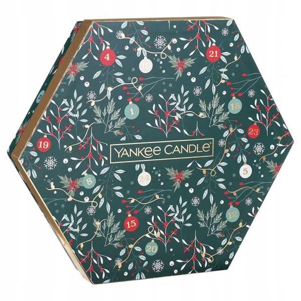 Yankee Candle adventný kalendár II zatvorené zelené balenie