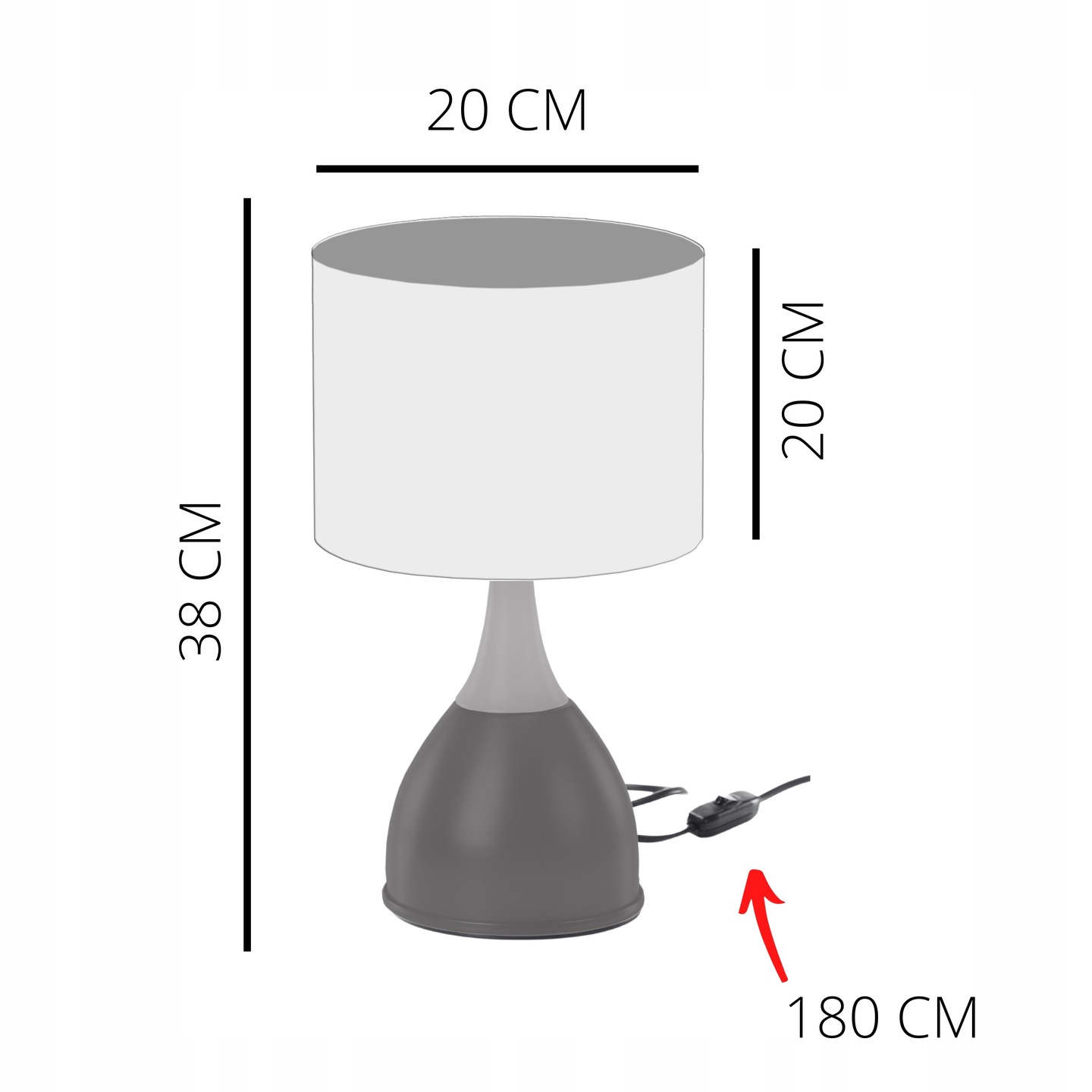 Nočná lampa Skylighting mosadzná K