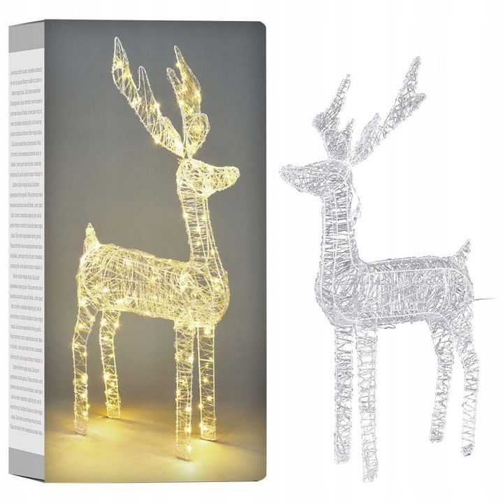 LED Vianočný sob XXL 2