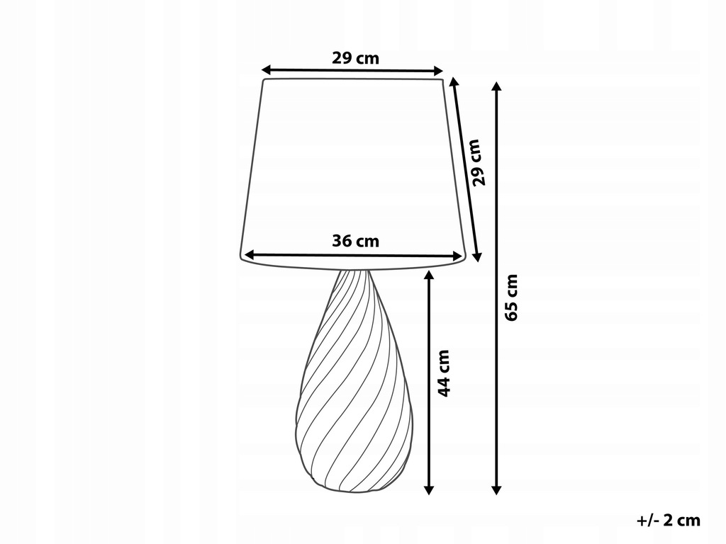 Stolná lampa čiernej a striebornej farby, 65cm 6