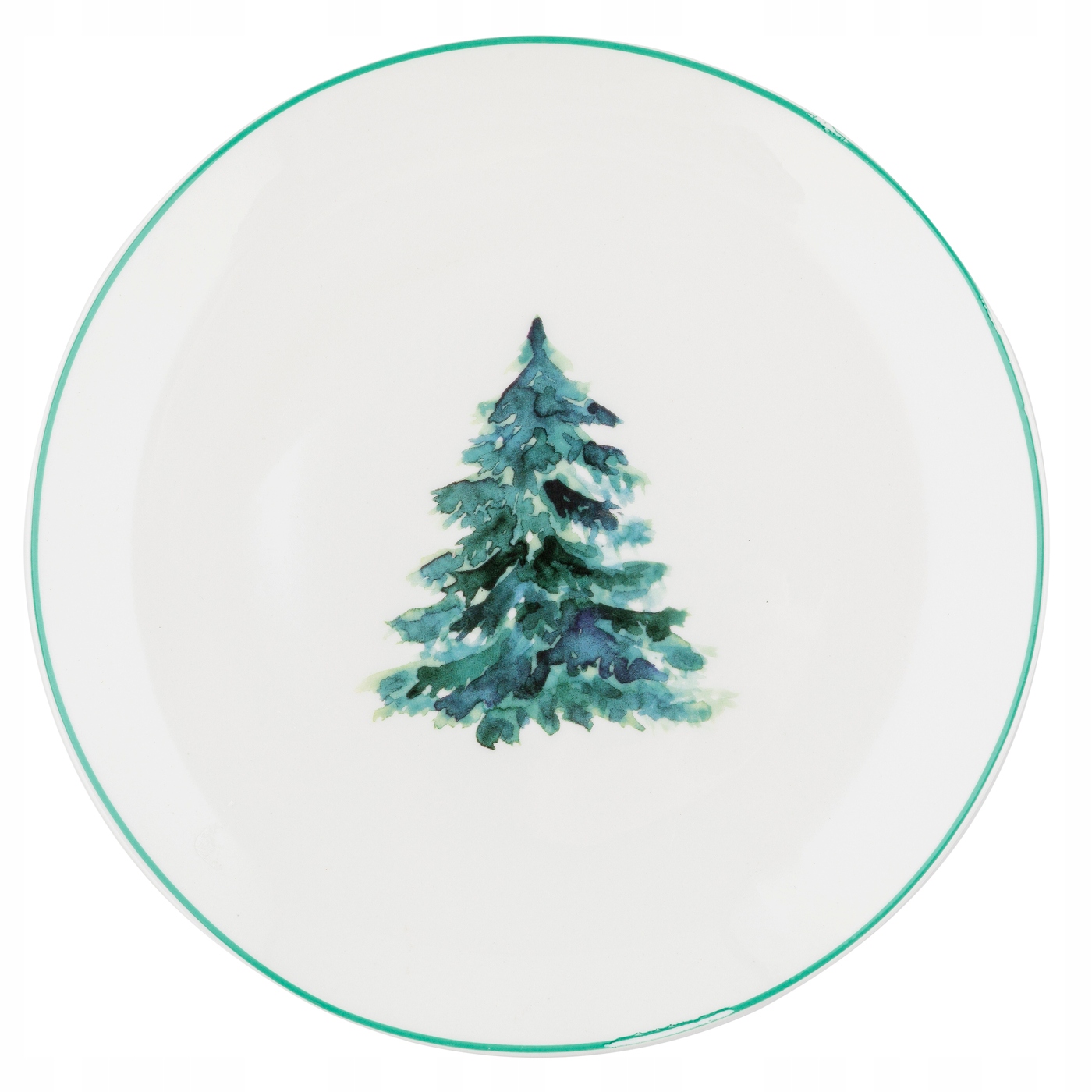 Vianočný dezertný tanier Florina WINTERLAND biely 20cm A