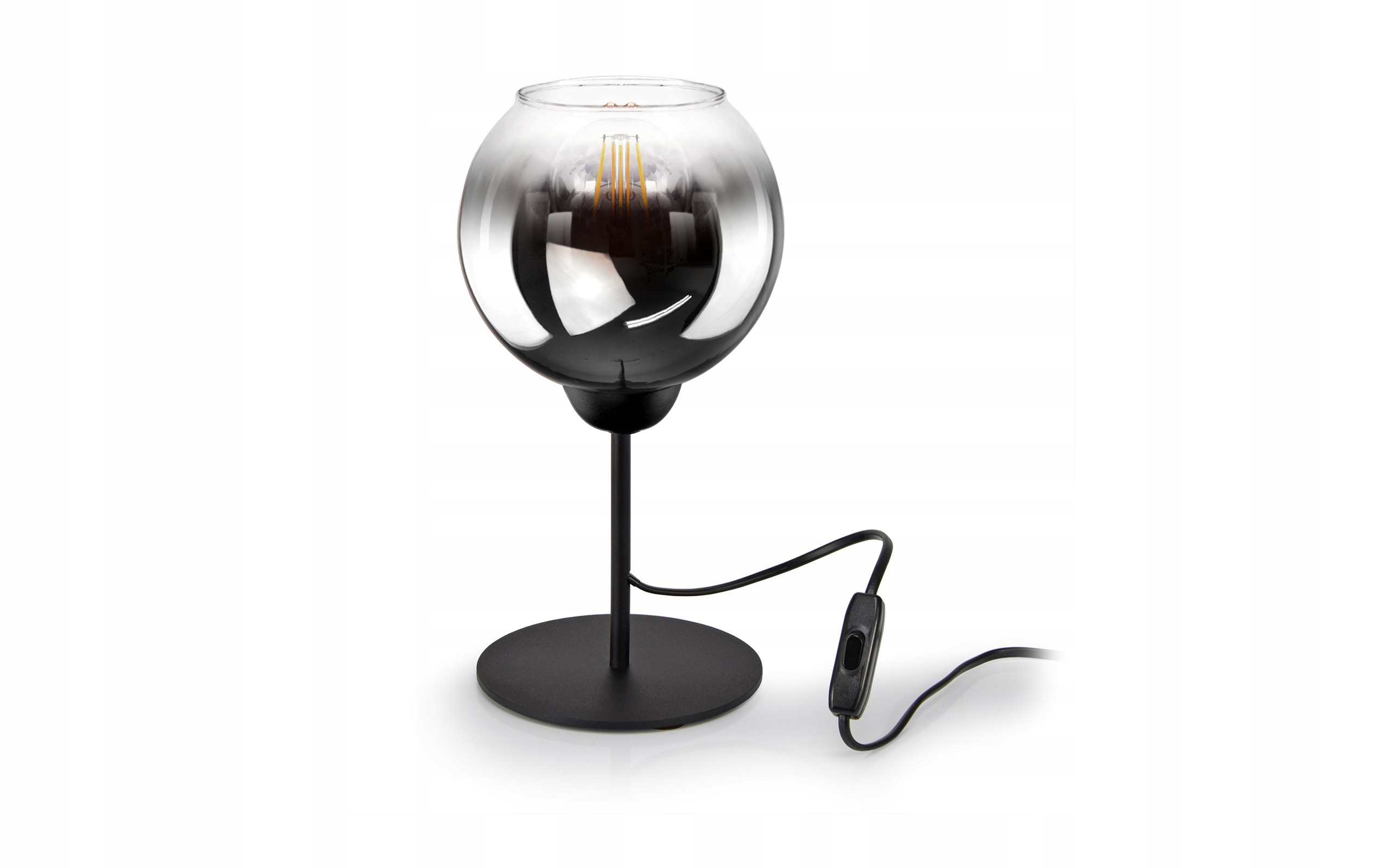 Nočná lampa Luxolar čierna