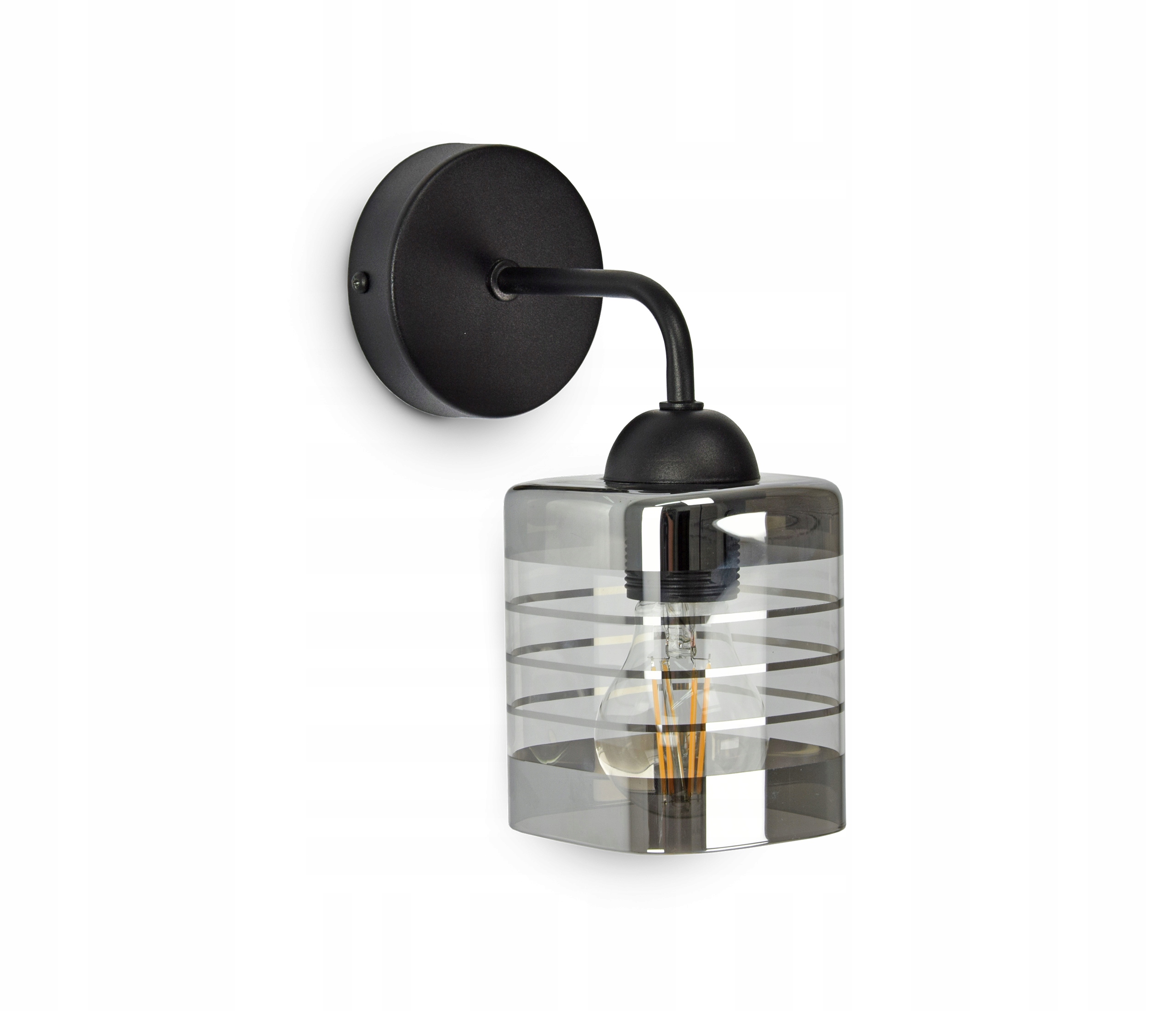 Nástenná lampa Luxolar II čierna