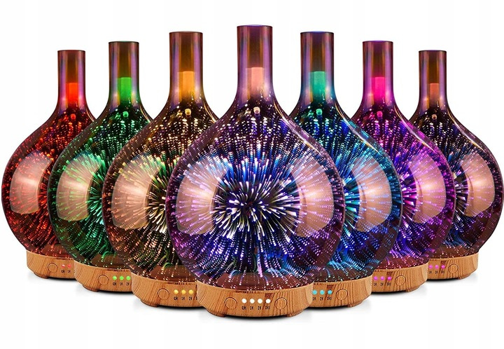 Aroma difuzér a zvlhčovač farebný 200ml