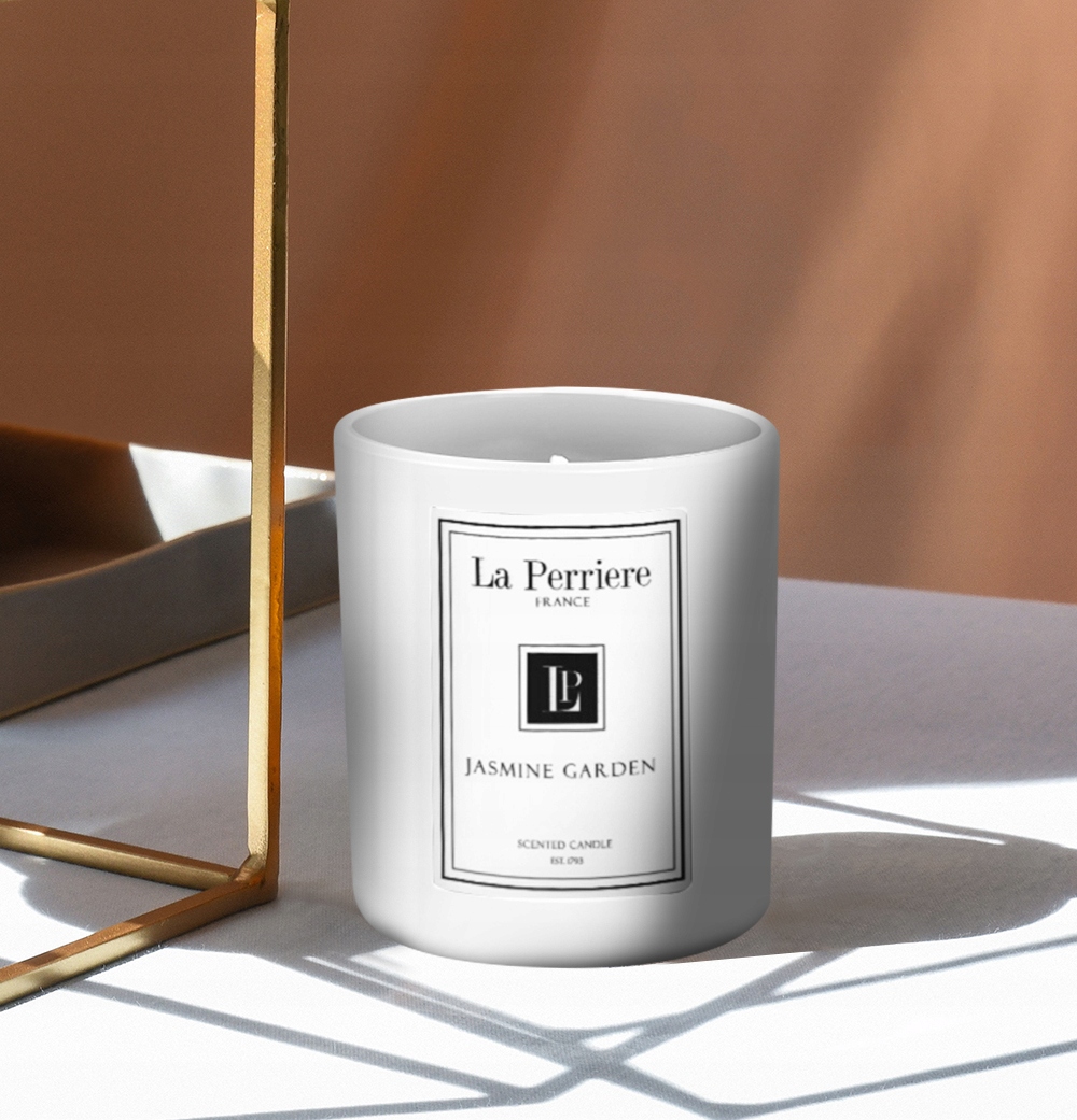 Sójová sviečka La Perriere Jasmine Garden 200g